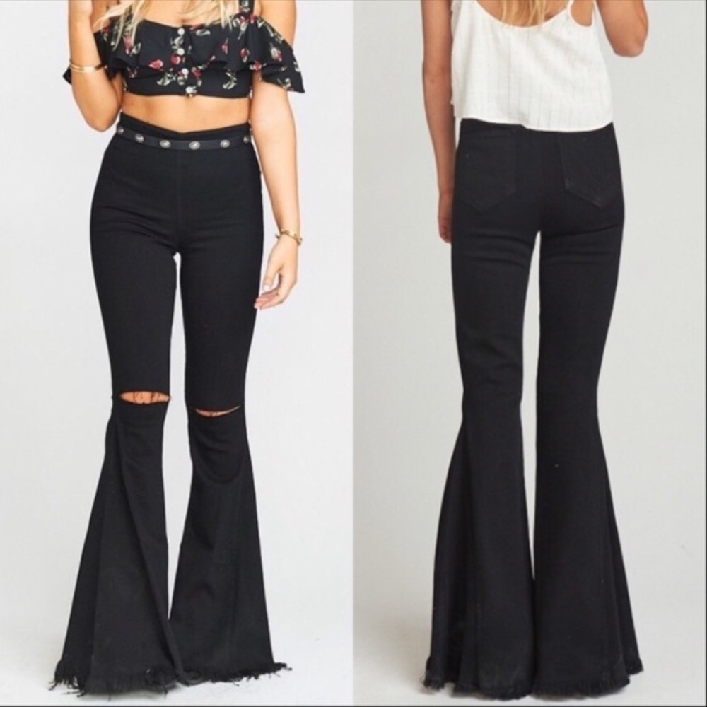 Show Me Your Mumu Black Lava Berkeley Bells
